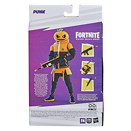 FORTNITE Punk Collectible Figure with Accessories, 6-inch