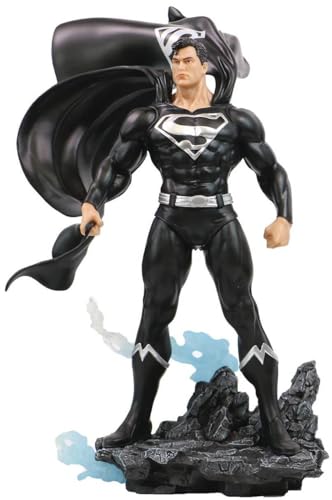 DC Heroes Superman Black & Silver Statue 1/8