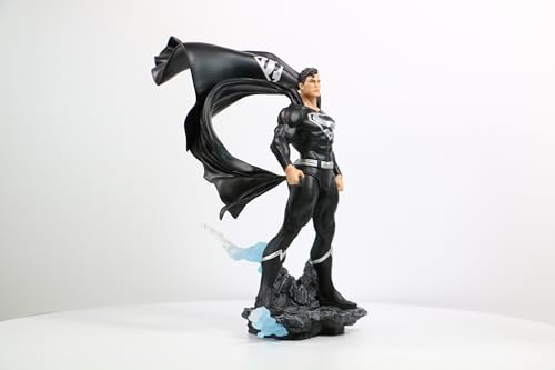 DC Heroes Superman Black & Silver Statue 1/8