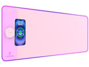 TARKARI RGB Wireless Charging Gaming Mouse Pad