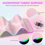 TARKARI RGB Wireless Charging Gaming Mouse Pad