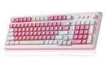 AULA Wireless RGB Gaming Keyboard - Pink