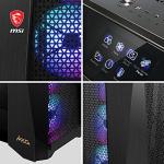 MSI MEG PROSPECT 700R Full Tower Gaming Computer Case 'Black, 4x 140mm ARGB Fans, 4.3'' Touch Panel, Vertical GPU Mount, USB Type-C, Tempered Glass, MSI Center, E-ATX, ATX, mATX, mini-ITX'