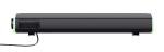 Trust Gaming GXT 620 Axon RGB Illuminated Soundbar 12W, USB Powered, 3.5mm AUX, PC Speaker for Computer, Laptop, Smartphone, Tablet, TV - Black