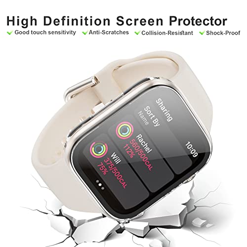 6 Pack Apple Watch Case with Screen Protectors