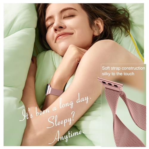 3 Pack Mesh Loop Apple Watch Bands for All Sizes