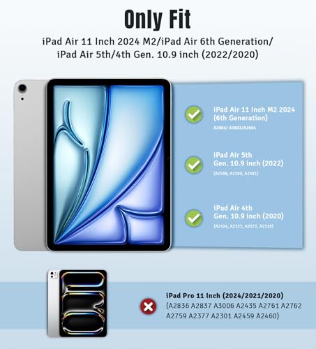 TiMOVO Slim Translucent Case for iPad Air 11