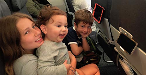 SkyClip Airplane Phone Tray Table Stand - Pink 2 Pack