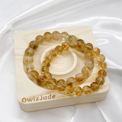 Citrine Chakra Bracelets for Confidence and Wealth