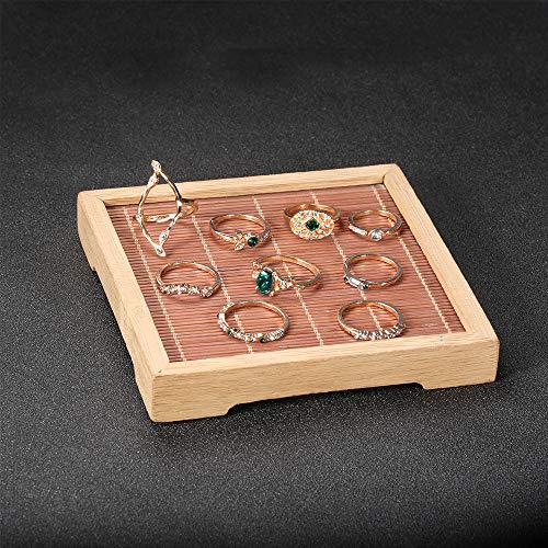 9 Pcs Bohemian Emerald Crystal Knuckle Ring Set