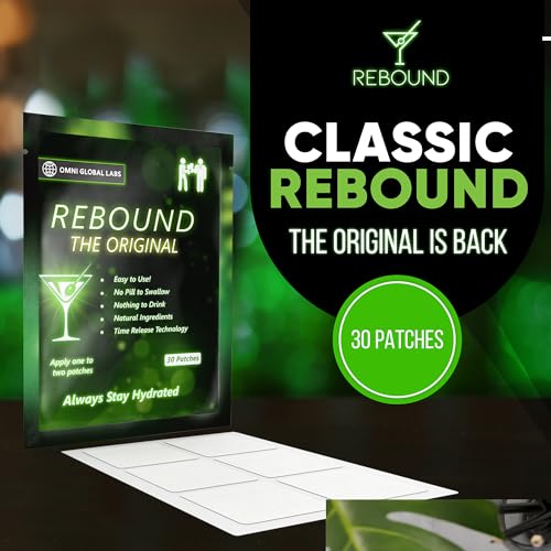 Rebound Classic Party Patch - 30 Natural Patches