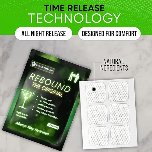 Rebound Classic Party Patch - 30 Natural Patches