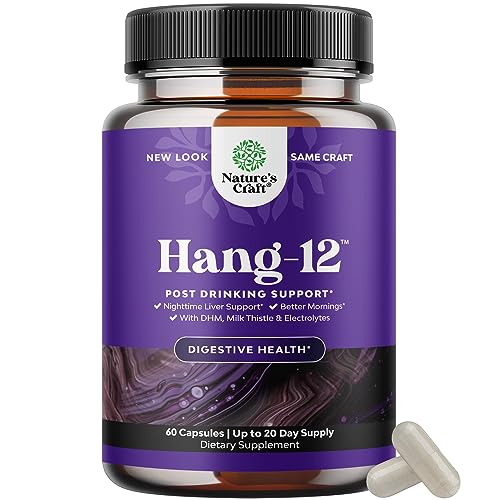 Liver Detox & Hydration Pills for Hangover Relief