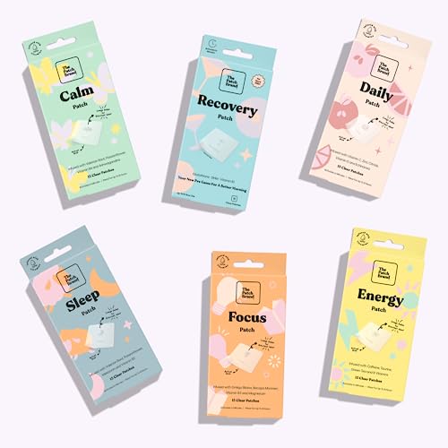 Hangover Recovery Patches with Vitamins & Glutathione