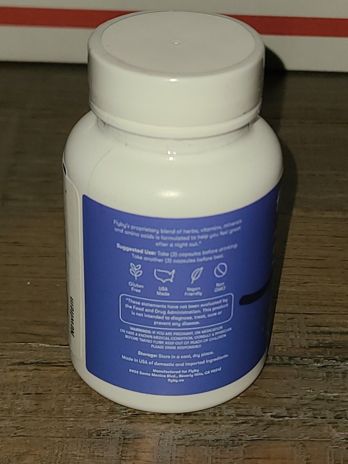 Flyby Recovery Hangover Relief Pills - 30 Capsules