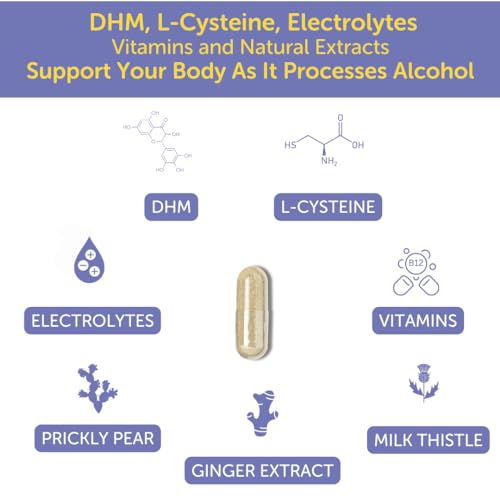 Blowfish Wingman Hangover Relief Supplement - 30 Pills