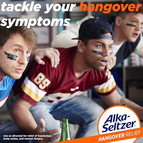 Fast Alka-Seltzer Hangover Relief Tablets - 60 Count