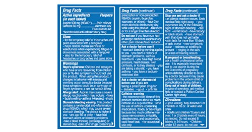 Blowfish Hangover Relief Effervescent Tablets - 20 Count