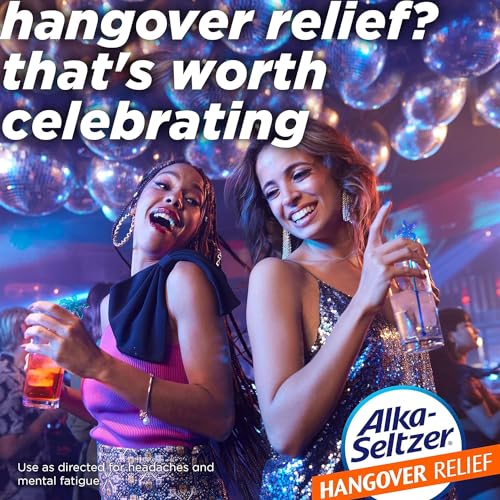 Fast Alka-Seltzer Hangover Relief Tablets - 60 Count