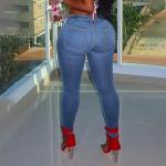 Colombian Jeans for Women Butt Lifting Sexy Skinny Low Rise Jeans Slim Fit Stretch Denim Pants Y2k Streetwear Jeggings Womens Fashion 2025 Vintage Clothes Cute Jogger Pants with Two Back Pockets