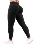 Scrunch Butt Lifting Leggings for Women - Black