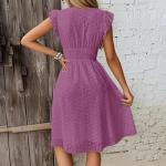 Womens Dresses, Plus Size Spring Clothes for Women Athletic Resort a Line Curvy Flowy Streetwear Activewear Holiday Party Outfits Midi Petite Date Sundresses Sexy Clothes 2#Purple XX-Large