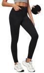 Ewedoos Women Jeans High Waisted Stretchy Skinny Jeans for Women Tummy Control Jeggings Pull on Jeans Leggings with Pockets New Black