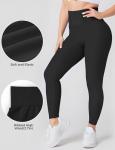 Buauty Scrunch Butt Lifting Leggings for Women Workout High Waisted Tummy Control Seamless Booty Gym Shark Athletic Yoga Pants Active Compression Fitness Running Tights Sports Set Black