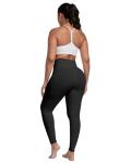 ATHVOTAR Workout Gym Leggings Women, High Waisted Seamless Butt Lifting Scrunch Butt Sports Leggings Black/Black/Black/Black M