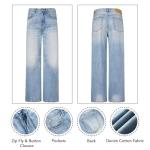 High Waist Tummy Control Baggy Jeans for Women