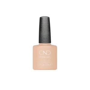 CND Shellac Gel Nail Polish, Long-lasting Nail Paint Color with Curve-hugging Brush, 391 Silk Slip Dress, 0.25 fl. oz