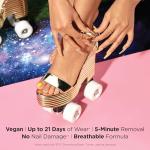 CND Shellac Gel Nail Polish, Long-lasting Nail Paint Color with Curve-hugging Brush, 391 Silk Slip Dress, 0.25 fl. oz