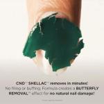 CND Shellac Gel Nail Polish, Long-lasting Nail Paint Color with Curve-hugging Brush, 391 Silk Slip Dress, 0.25 fl. oz