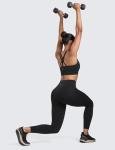 High-Waisted Booty Scrunch Yoga Leggings - Black