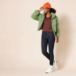 Amazon Essentials Women's Pull-On Mid Rise Stretchy Knit Jegging (Available in Plus Size), Black Rinse, 10