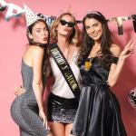 Chanaco Birthday Sash for Women Birthday Baddie Sunglasses Party Decorations Black and Gold Party Dress for Girls Gifts Accessories Outfit