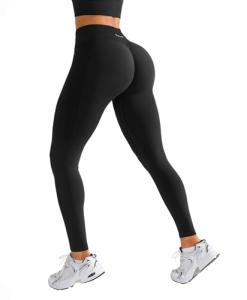 High Waist Butt Lifting Seamless Leggings for Women