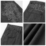 EMMIOL Women Hip Hop Baggy Jeans Trendy Mid-Low Waisted 90s Vintage Denim Vintage Jeans Streetwear