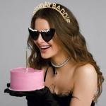 Chanaco Birthday Sash Headband for Women Birthday Baddie Crown Heart Sunglasses Party Decorations Girls Party Dress Gifts Accessories Outfit