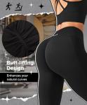 High Waist Butt Lifting Seamless Leggings for Women