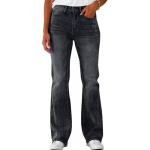 Bootcut Jeans for Women Trendy High Waisted Boyfriend Denim Pants Tall Skinny Stretchy Elastic Waist High Rise Denim Pants Streetwear Curvy Bell Bottom Trousers Boot Cut Jeans for Woman Black XXL