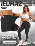 Scrunch Butt Lifting Leggings for Women - Black