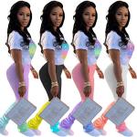 Color Block Casual 2 Piece Outfit for Women