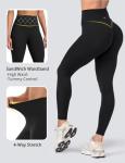Sogetdo Women's High Waisted Scrunch Butt Yoga Leggings