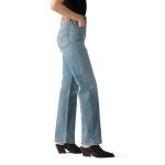 Levi's Women's Ribcage Straight Full Length Jeans, (New) Ringing Bells, 26