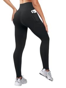 High Waisted Butt Lifting Yoga Leggings with Pockets