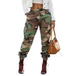 Voghtic Women's High Rise Camo Cargo Pants