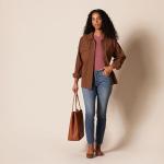 Amazon Essentials Women's Mid Rise Curvy Skinny Jeans, Medium Wash, 12 Short