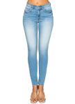 WAX JEAN Women's Repreve Butt I Love You Push-Up High-Rise Skinny Jeans, Light, 7
