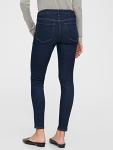 GAP Womens Mid Rise Legging Jeans, Dark Willoughby, 30 Regular US